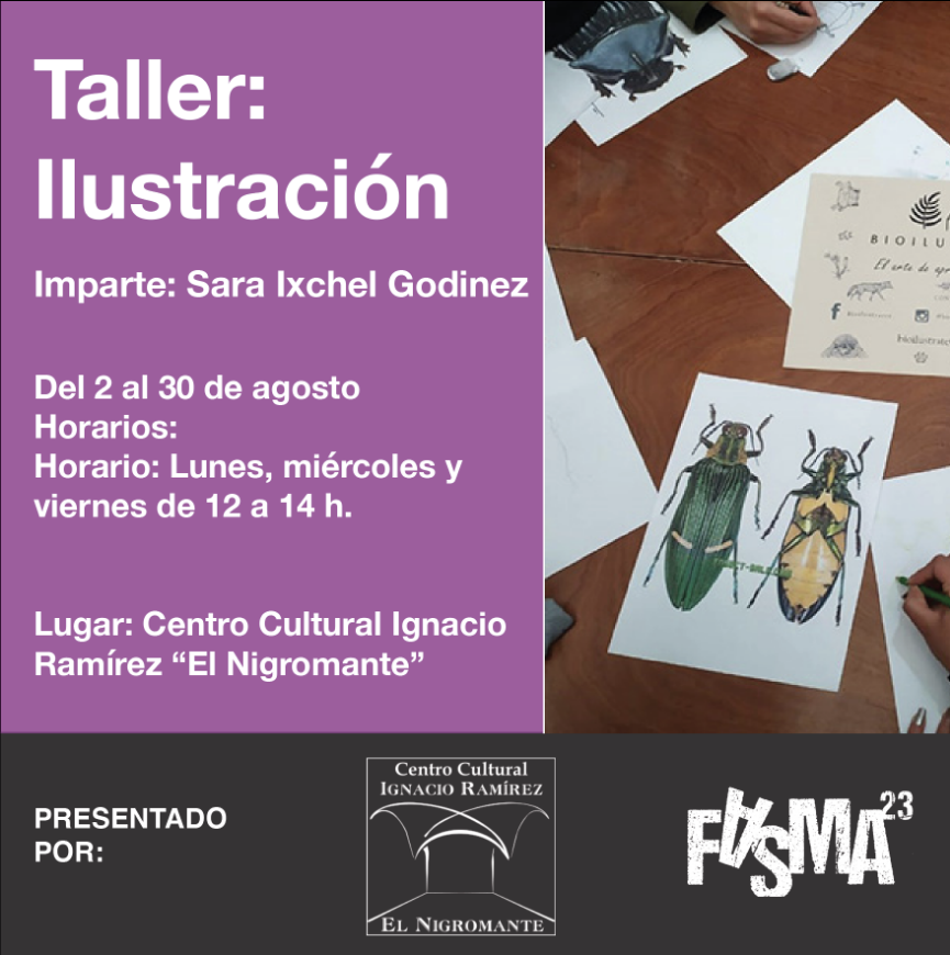 Picture of Taller de ilustración. Imparte: Sara Ixchel Godinez