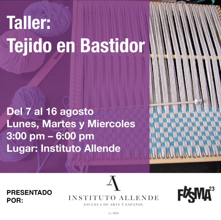 Imagen de Taller: Tejido en Bastidor
