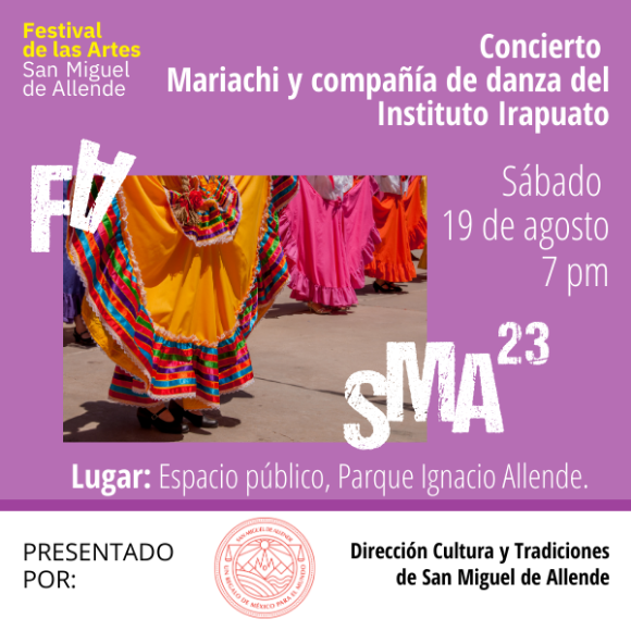Picture of Dirección Cultura y Tradiciones  de San Miguel de Allende  "Mariachi y compañía de danza del Instituto Irapuato"