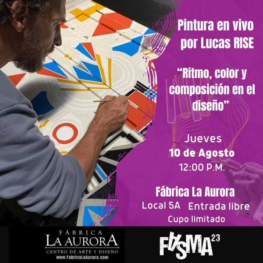 Imagen de Conferencia: Artes plásticas. Artista: Lucas Rise