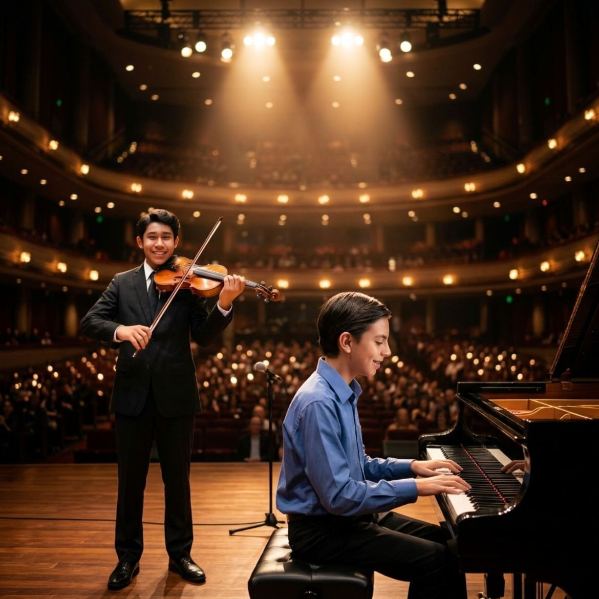 Imagen de "Jóvenes Talentos" Concierto de Piano y violín