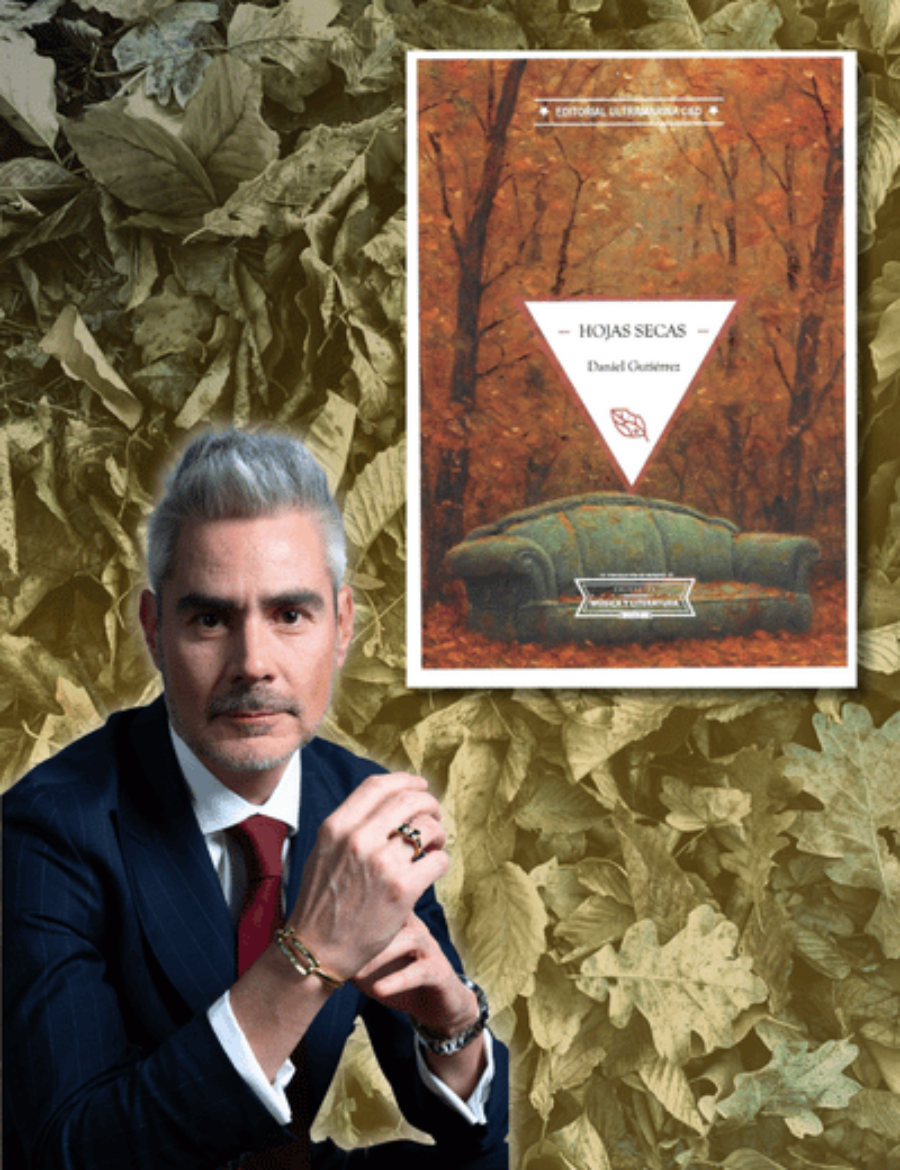 Imagen de Presentación del libro de poesía "Hojas secas", del compositor y cantante Daniel Gutiérrez