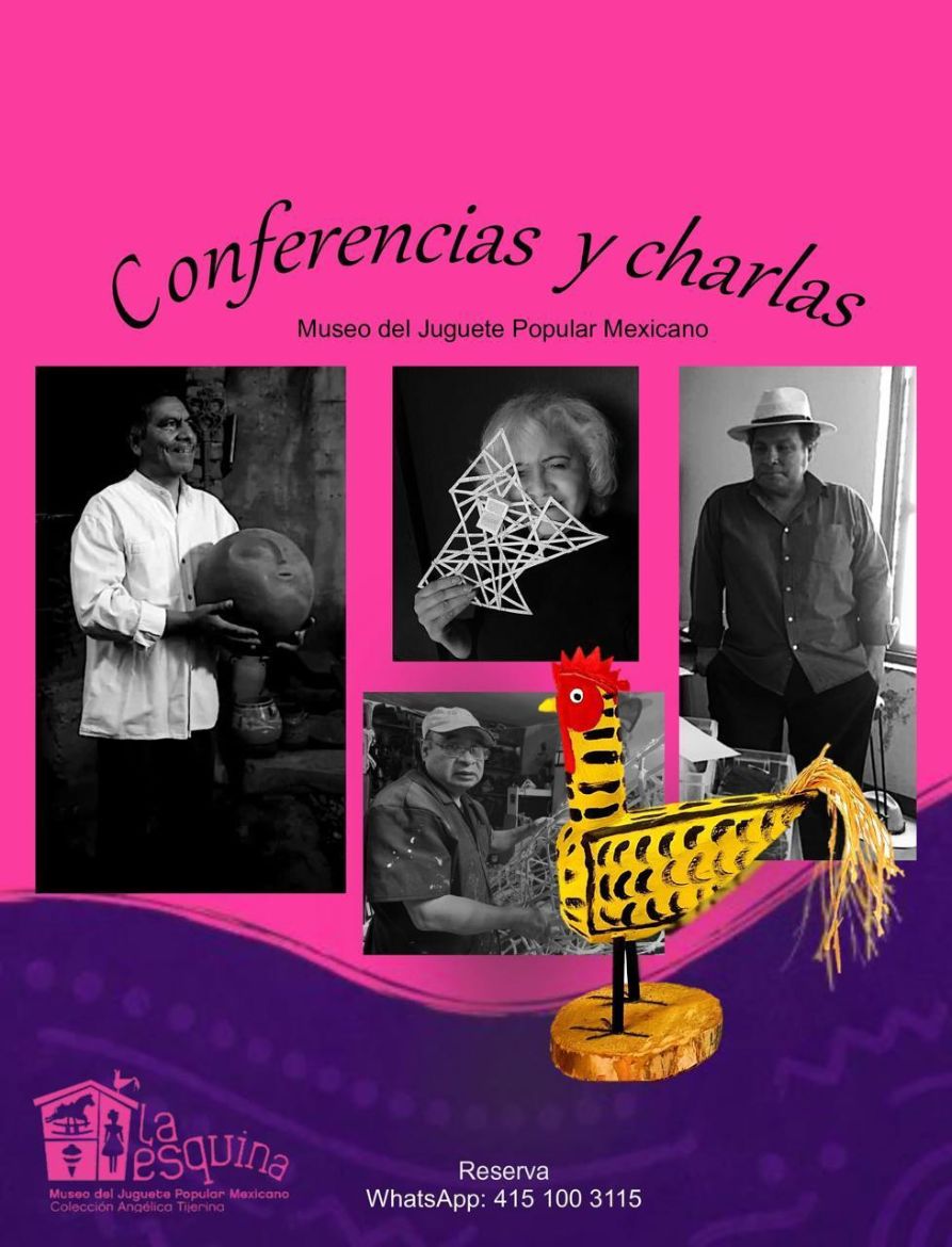 Imagen de Ciclo de conferencias de Arte Popular con Maestros Creadores de todo el país, 13 al 16 de agosto,